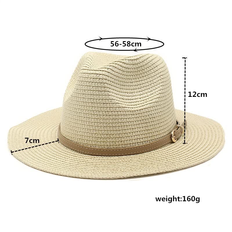 Amazon.com: NOAMED European and American Straw Hats, Women's Jazz